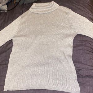 Long sleeve turtleneck, Size: XL, Brand: Time and Tru, Color: Grey